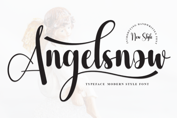 Angelsnow Font: A Warm, Friendly Script for Modern Web Design