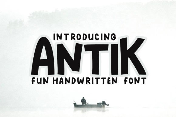 Antik: A Playful Font for Creative Marketing