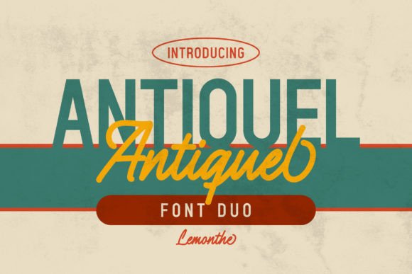 Antiquel Font Duo: Editorial Design Elegance and Modern Impact