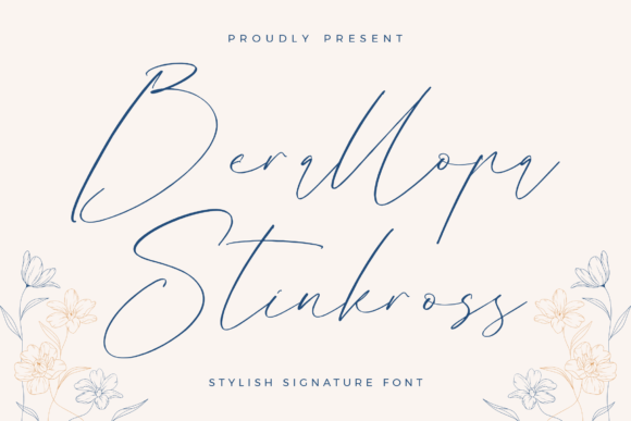 Berallopa Stinkross: A Font for Makers with a Story