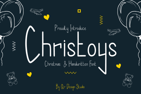 Christoys: A Delicate Handwritten Font for Editorial Design