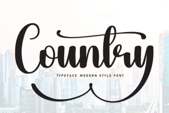 Country: A Font Review for Branding & Design