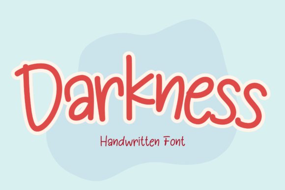 Darkness: The Handwritten Font for Engaging Brand Stories