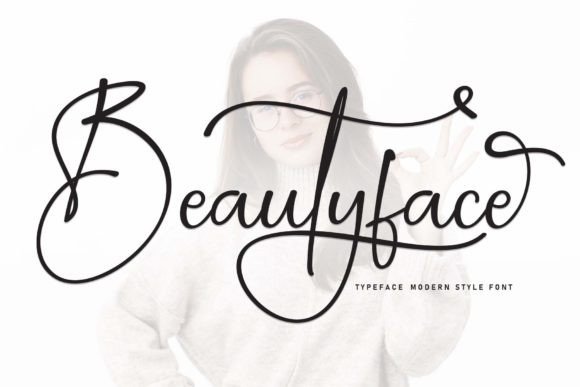 Discover Beautyface: A Handwritten Font for Elegant Branding