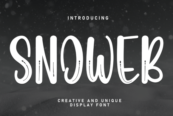 Discovering Snoweb: A Handwritten Font for Editorial Elegance