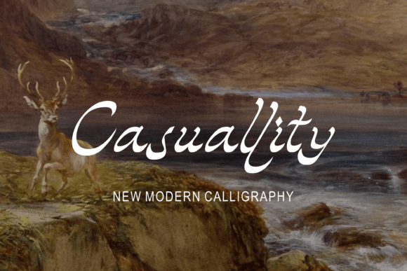 Elevate Your Brand with Casuallity: A Charming Calligraphy Font