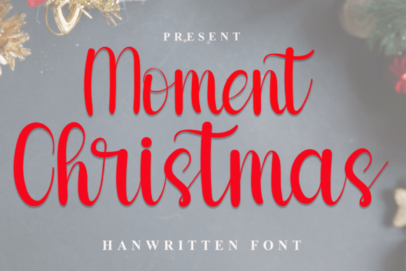 Enhance Your Brand with Moment Christmas Font