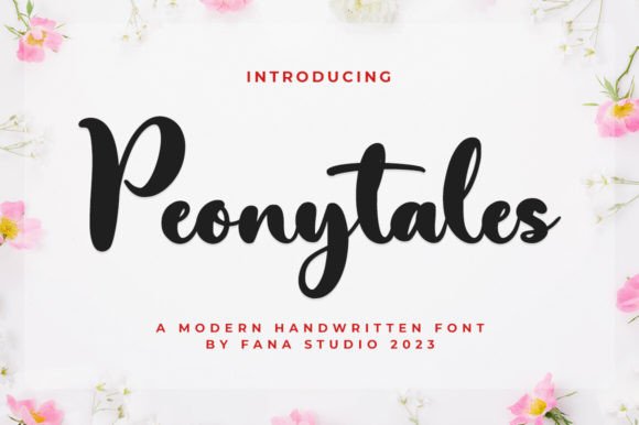 Enhance Your Brand with Peonytales: A Versatile Script Font