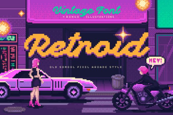 Enhance Your Brand with Retroid: A Vintage Font