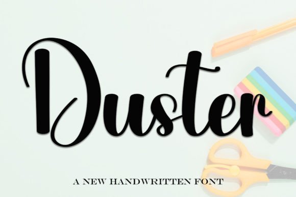 Enhance Your Campaigns with Duster: A Beautiful Handwritten Font