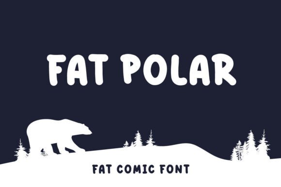 Fat Polar: The Minimalist Comic Font for Branding That Speaks