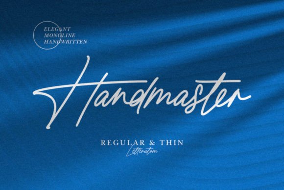 Handmaster: The Elegant Font for Standout Branding
