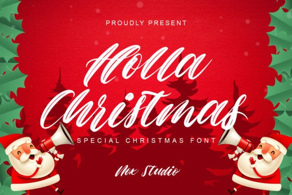 Holla Christmas Font: A Timeless Script for Festive Branding