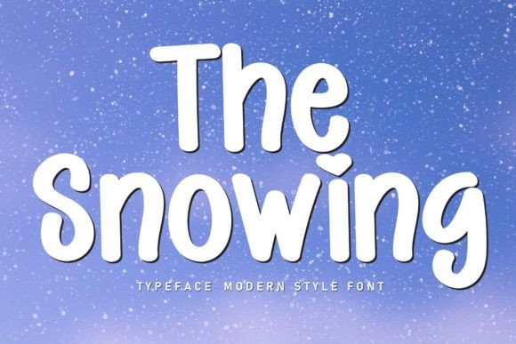 How The Snowing Font Elevates Your Brand's Handwritten Charm
