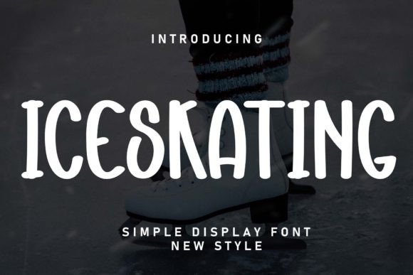 Iceskating Font Review: A Friendly Handwritten Touch