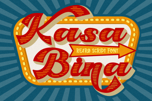 Kasabina: A Groovy Script Font for Engaging Editorial Design