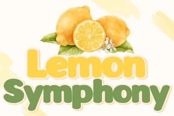 Lemon Symphony: A Handwritten Display Font for Your Projects