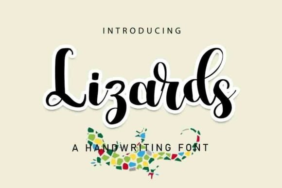 Lizards Font: Adding a Handwritten Personality to Digital Projects