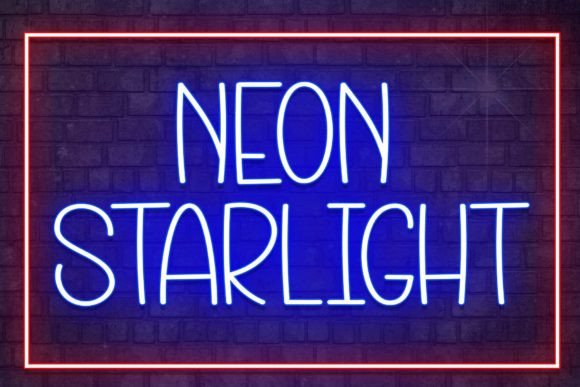Neon Starlight: A Sweet Handwritten Font for Editorial Accents