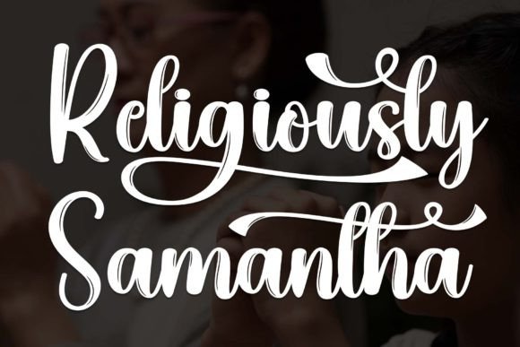Religiously Samanta: A Friendly Font for Building Your Brand