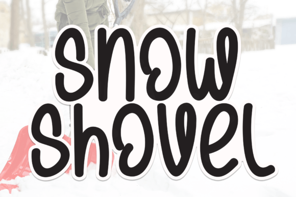 Snow Shovel: A Font for Marketers Who Need a Friendly Touch