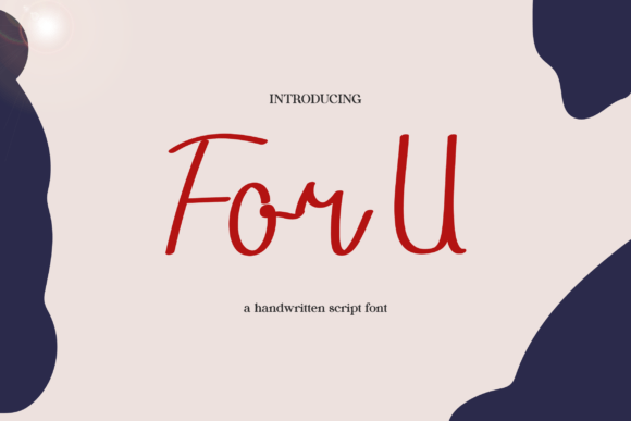 The For U Font: A Tool for Small Business Branding