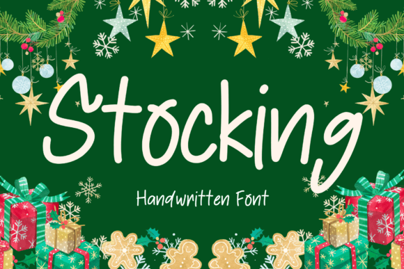 The Stocking Font: A Playful Handwritten Font for Marketers and Creators