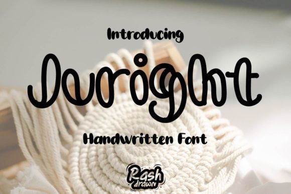 Transform Your Brand with Juright: A Charming Handwritten Font