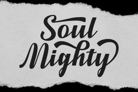 Using Soul Mighty: The Bold Script Font for Editorial Personality
