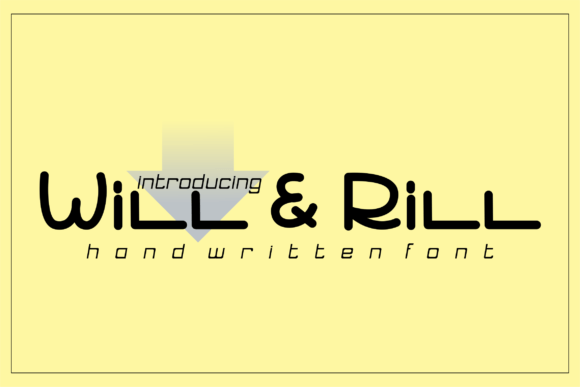 Will Rill: A Stylish Handwritten Font for Editorial Elegance