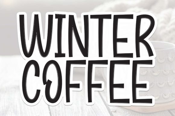 Winter Coffee: A Sweet and Friendly Handwritten Font for Web Design